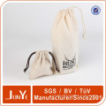 string bag cotton drawstring gift bag organic muslin printed pouch